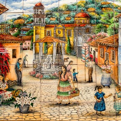 mural 70 pzas pueblo