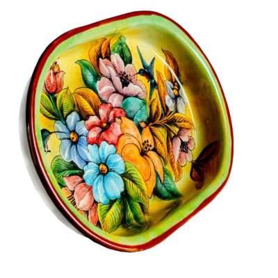 Charola oval onda