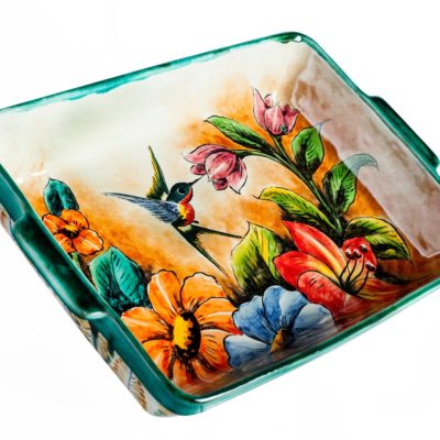Charola rectangular