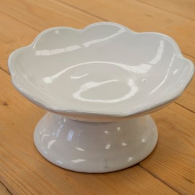 Porta vela 15x8 blanco