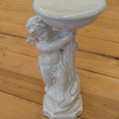 Pedestal Ángel blanco