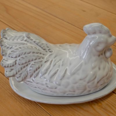Mantequilla Gallina blanco