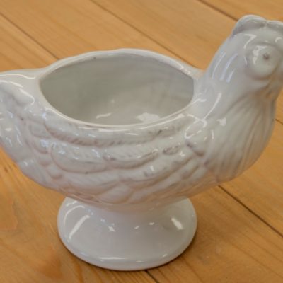 Contenedor Gallina blanco