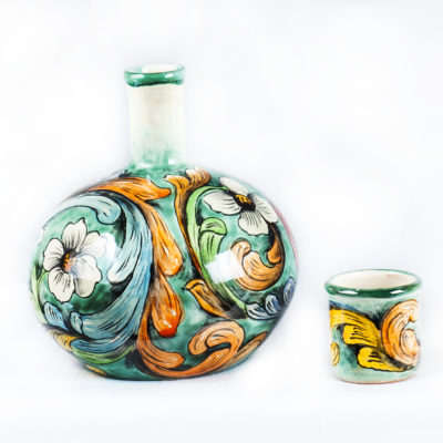 Garrafón con vaso